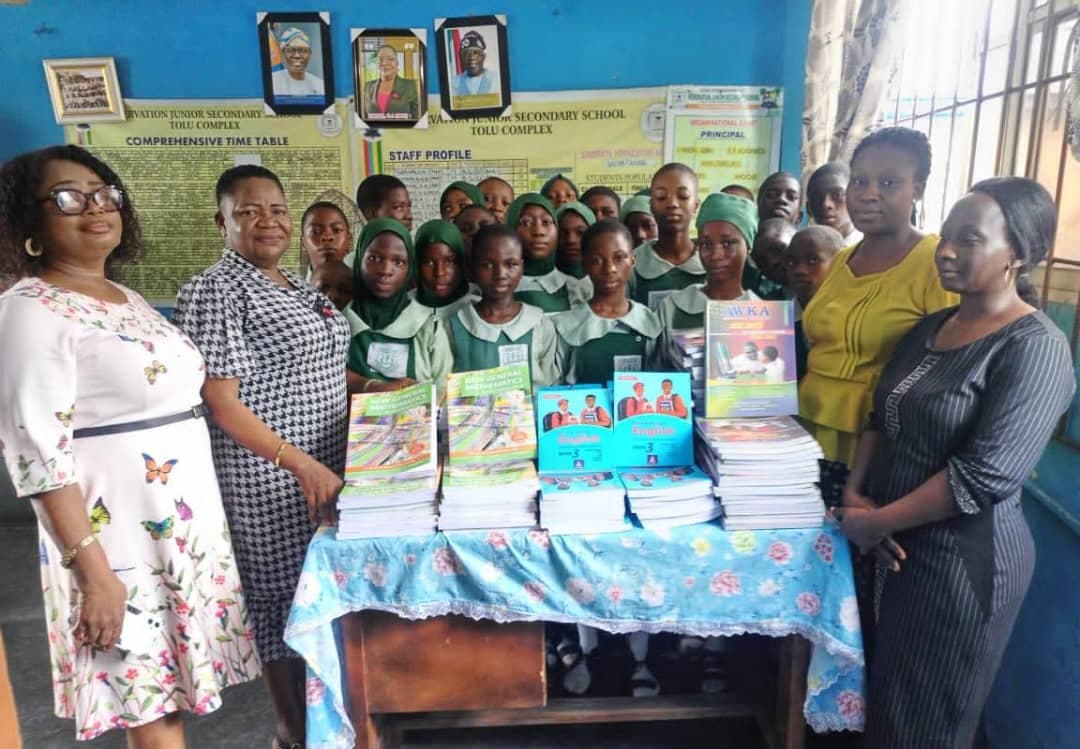 Students supported by TKA’s community education work
